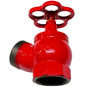 Фото 24 - Клапан пожарный (кран) КПЧ 50-2 чугунный 125° цапка - цапка.